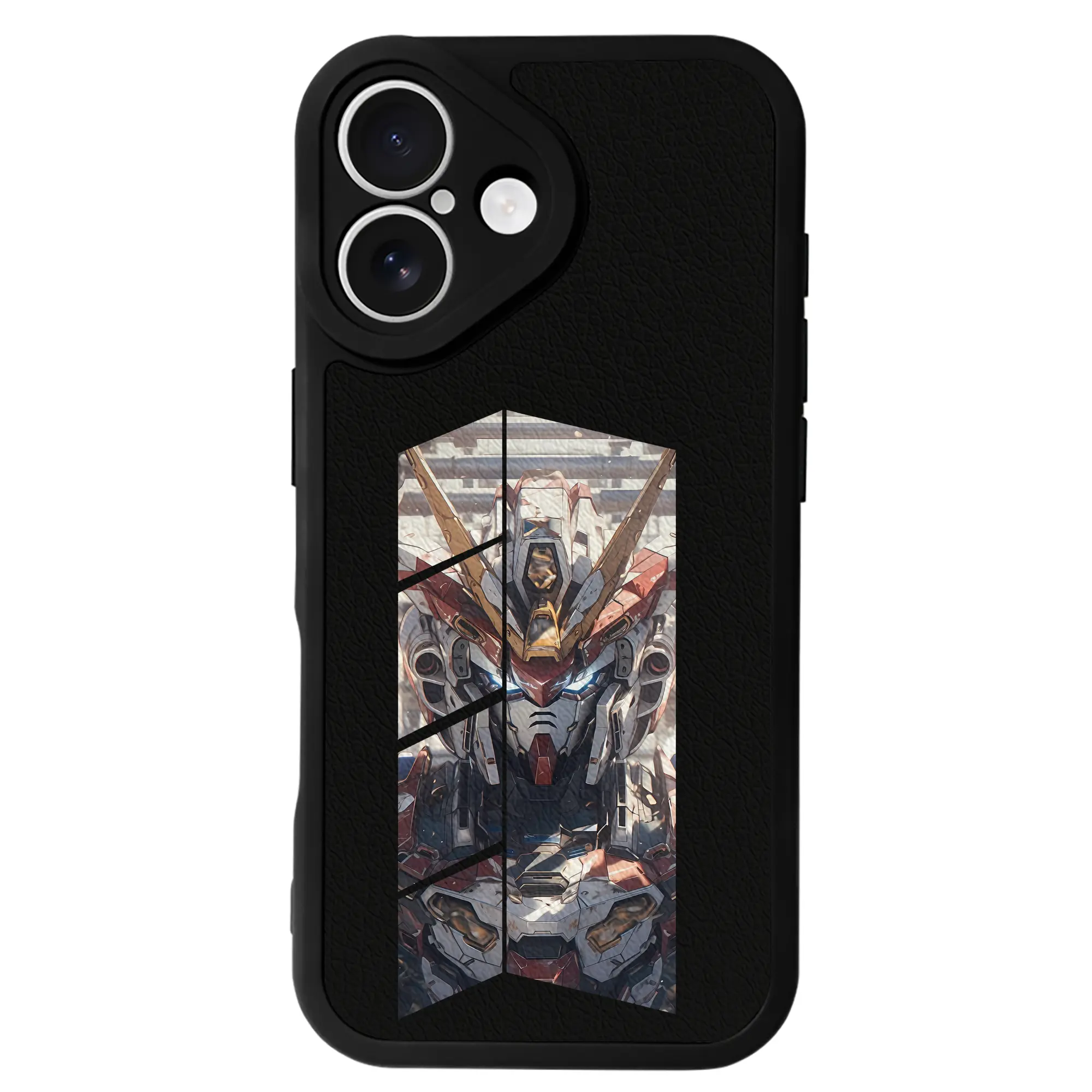 ガンダム グッズ,νガンダム - IPhone 16シリーズ対応 ・ シリコンスマホケース ・ レザー調 ・ 高精度フィット ・ 耐衝撃 ・ ワイヤレス充電対応 ・ 精密カット